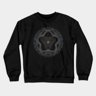 Guilloche design Crewneck Sweatshirt